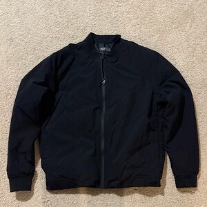 FLX Men’s Black Bomber Fashion Jacket